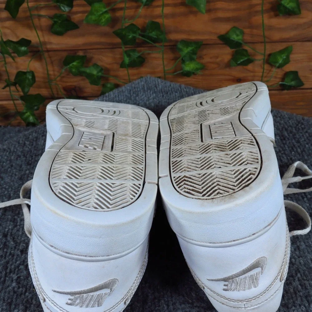 Nike Air Prestige IV Low Men Sneakers Size 8 White Leather Classic Casual Shoes